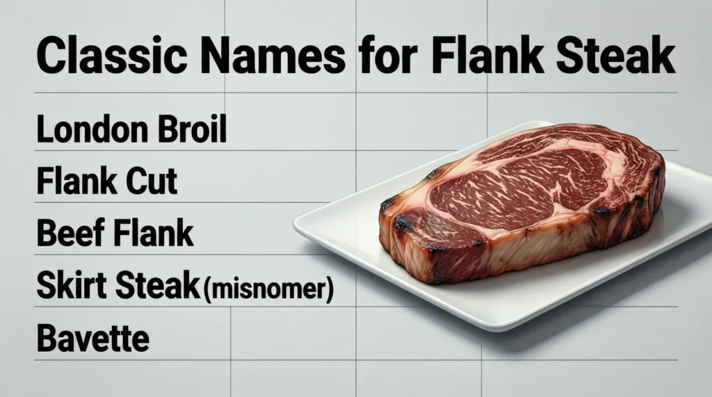 Classic Names for Flank Steak