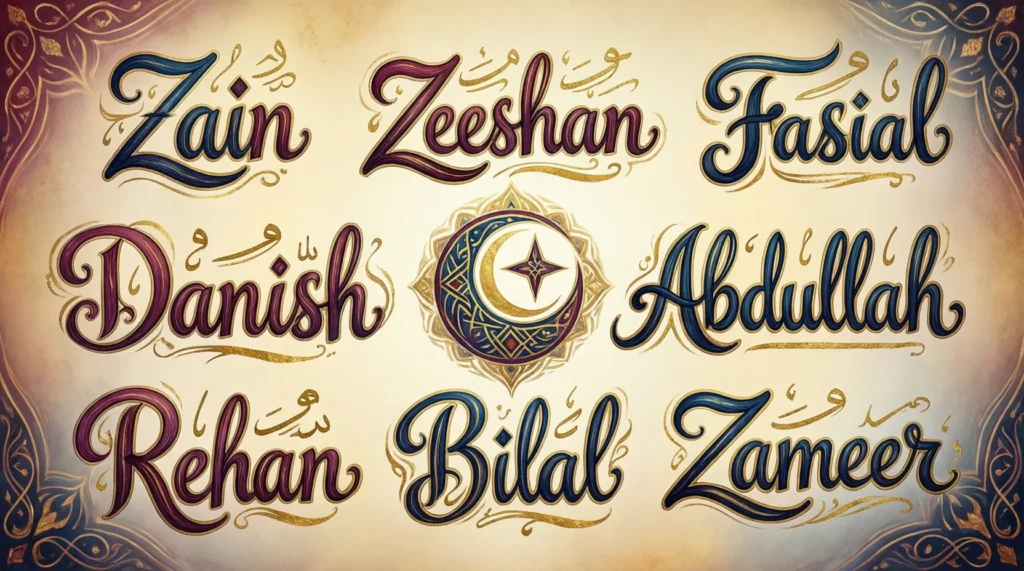 Cute Islamic Names for Boys