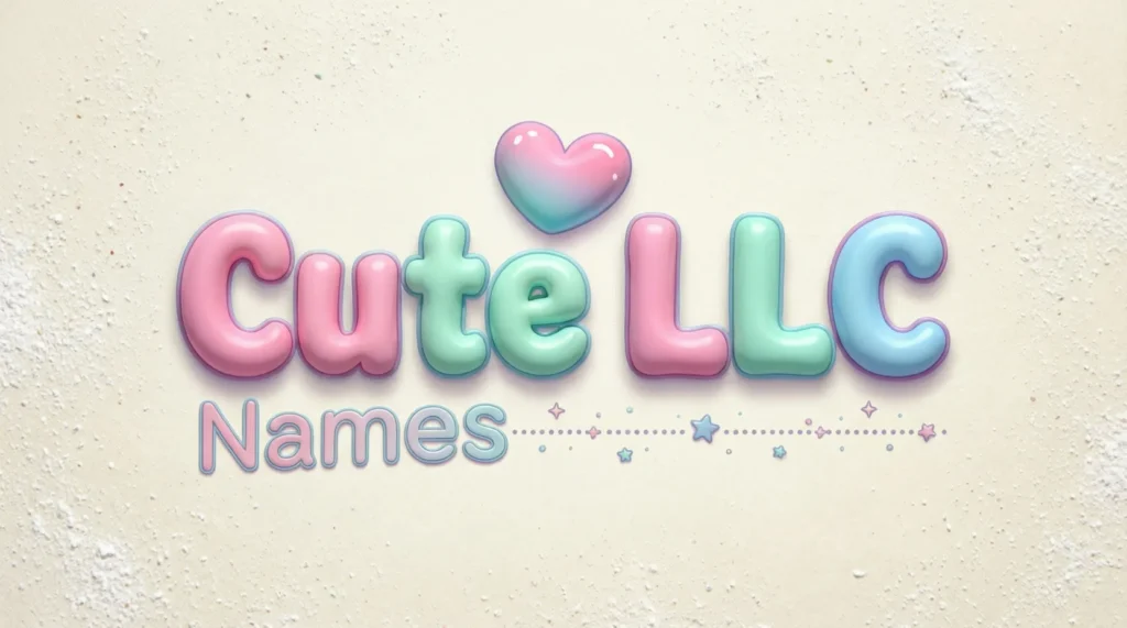 Cute LLC Names