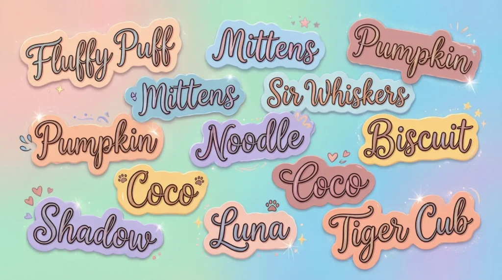 Cute Nicknames for Cats