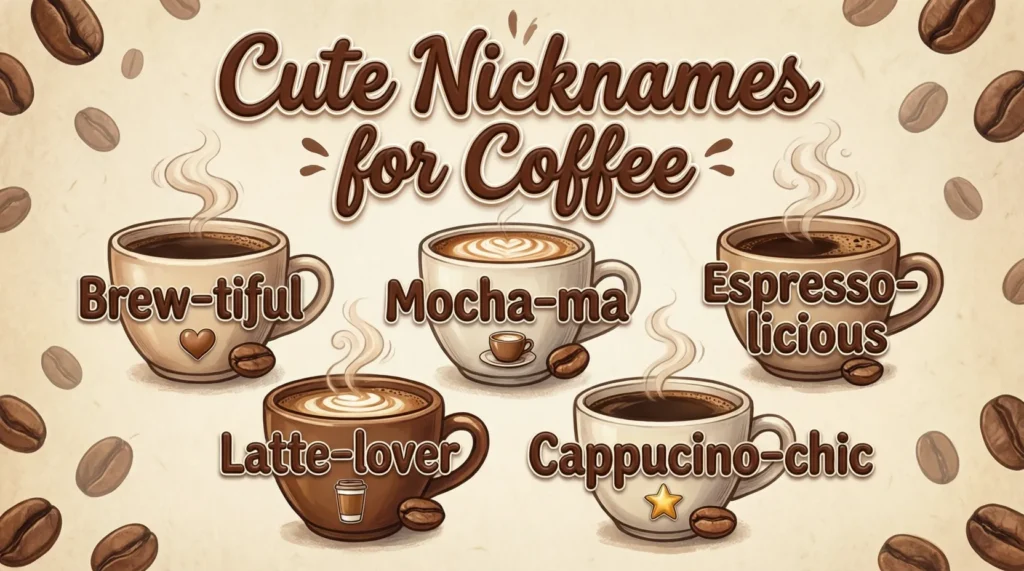 Cute Nicknames for Coffee