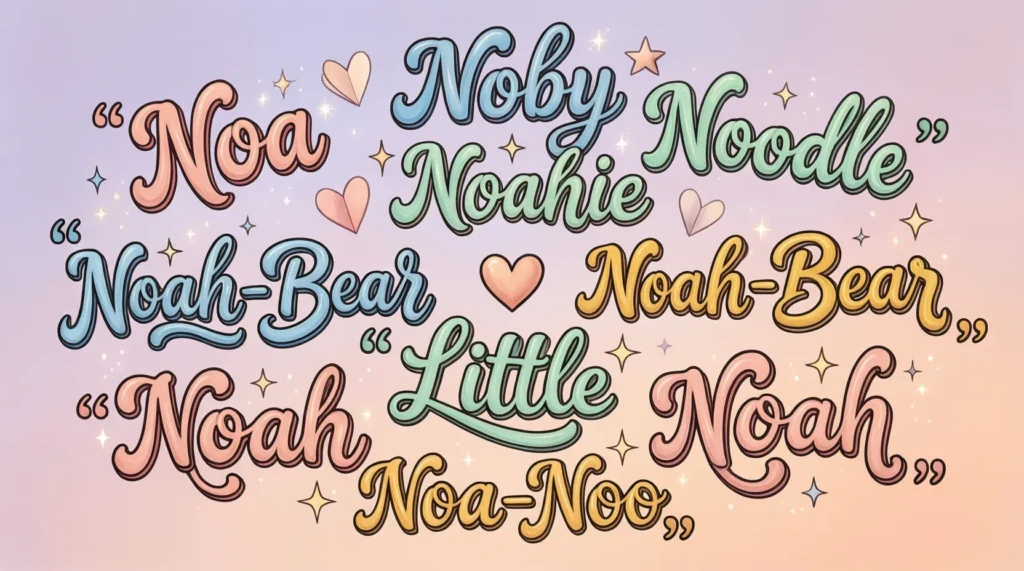 Cute Nicknames for Noah