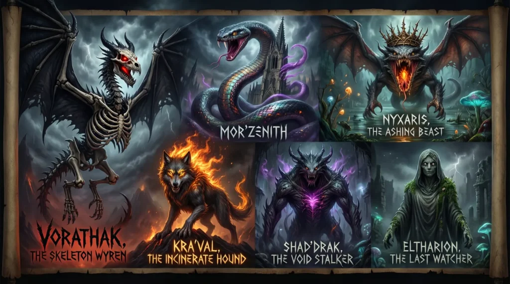 Dark Fantasy Beast Names