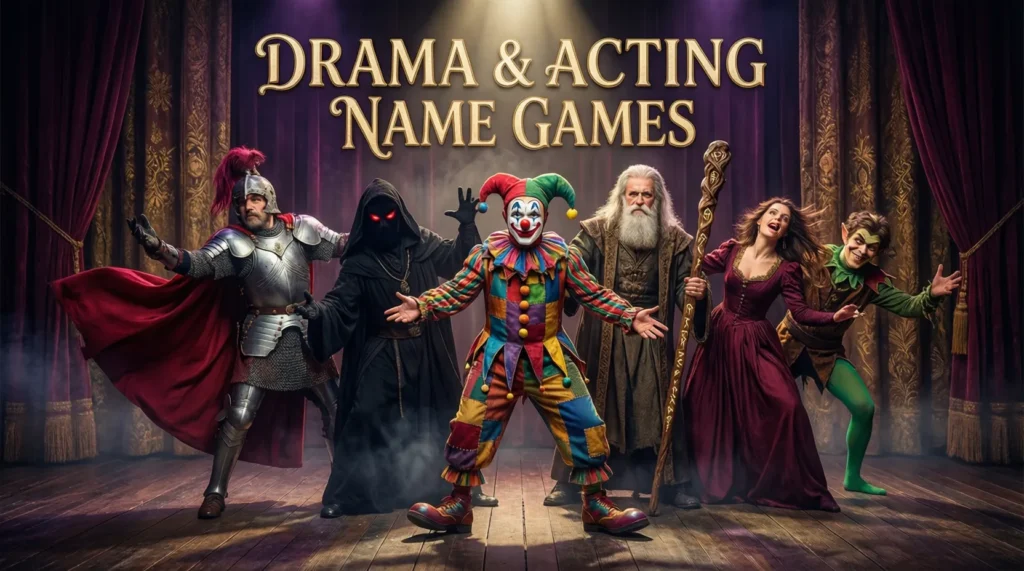 Drama & Acting Name Games