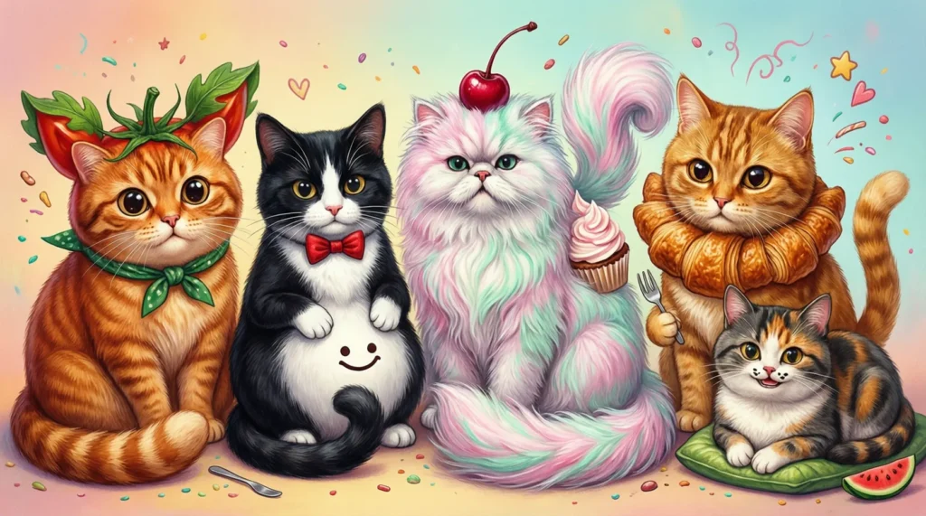 Food-Inspired Nicknames for Cat