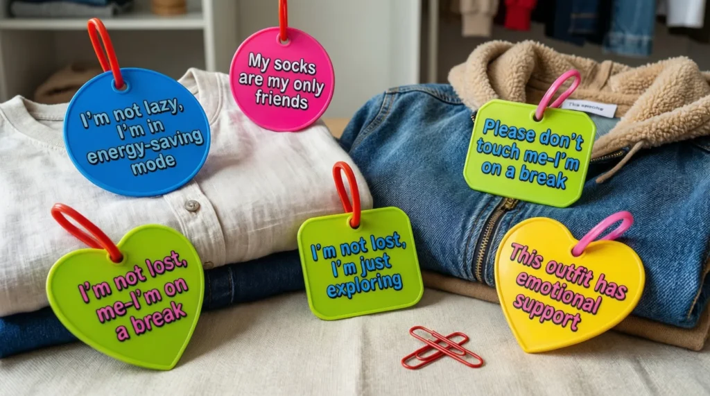 Funny Name Tags for Clothes
