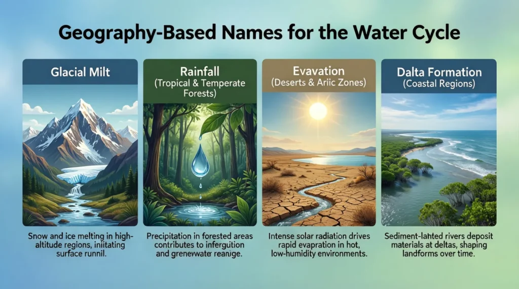 Geography-Based Names for the Water Cycle