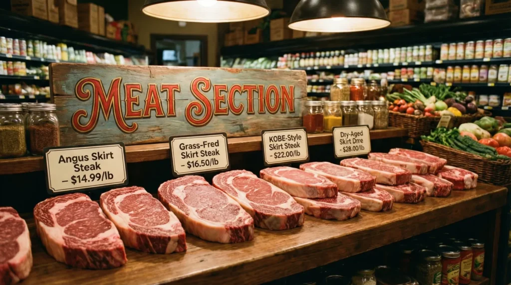 Market & Grocery Names for Skirt Steak