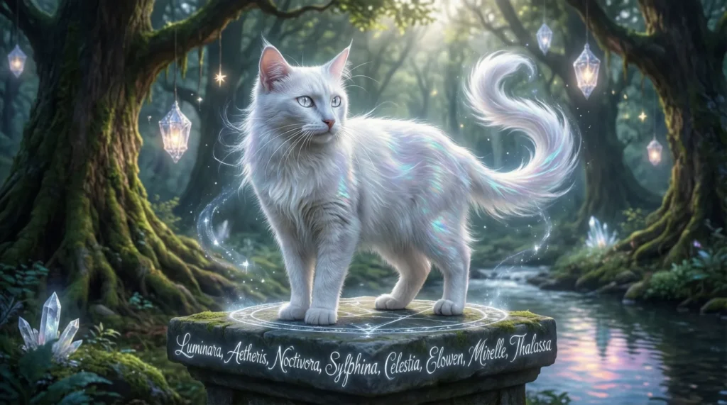 Mythical & Magical White Cat Names