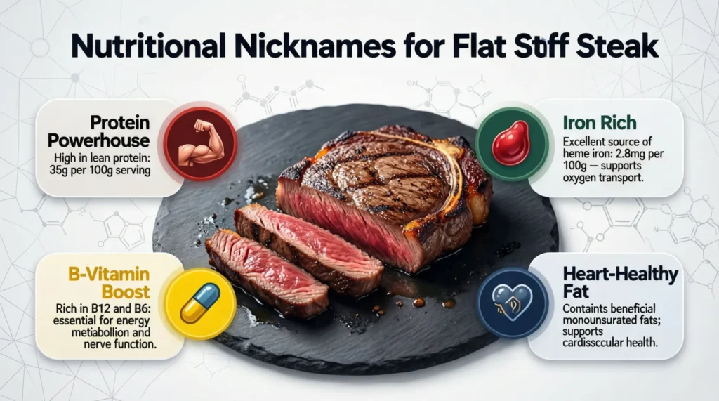Nutritional Nicknames for Flat Iron Steak