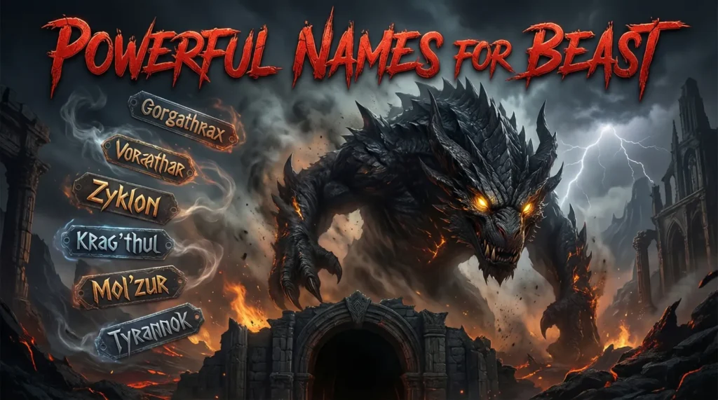 Powerful Names for Beast
