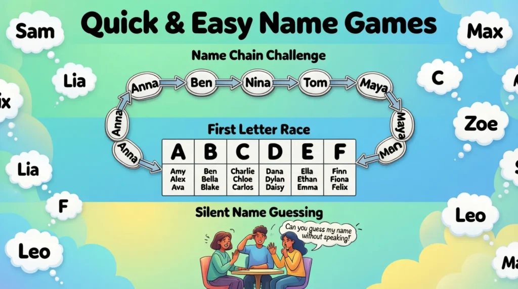 Quick & Easy Name Games