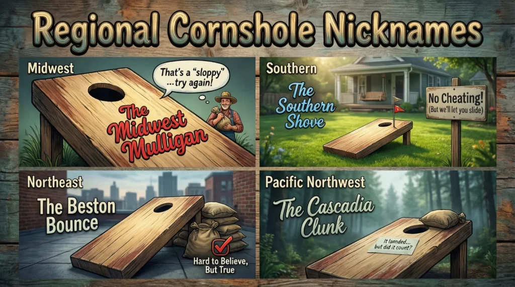 Regional Cornhole Nicknames