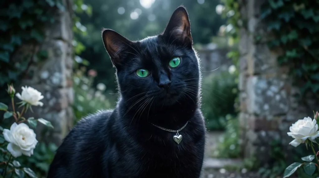 Romantic Black and White Cat Names