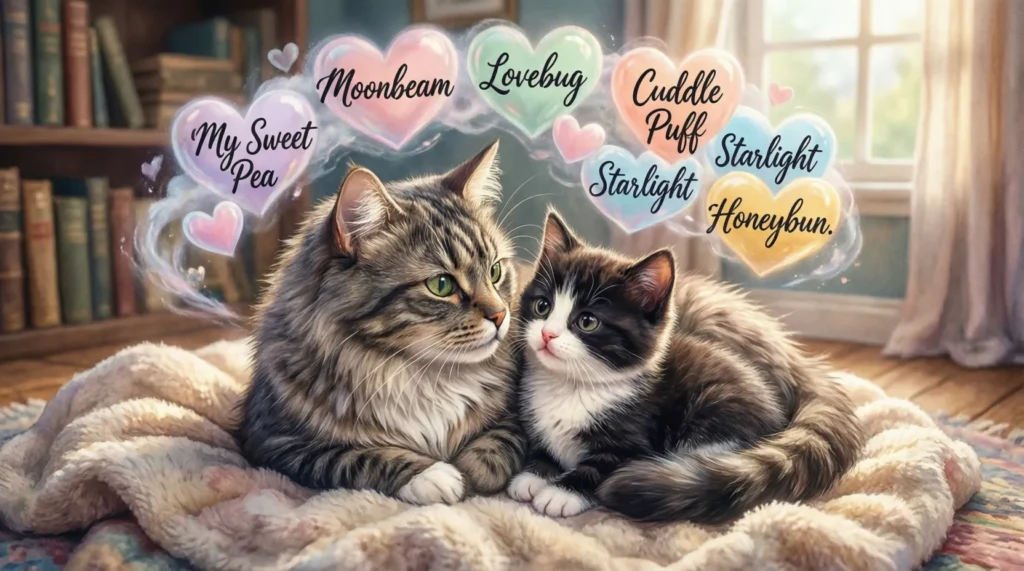 Romantic Nicknames for Cats