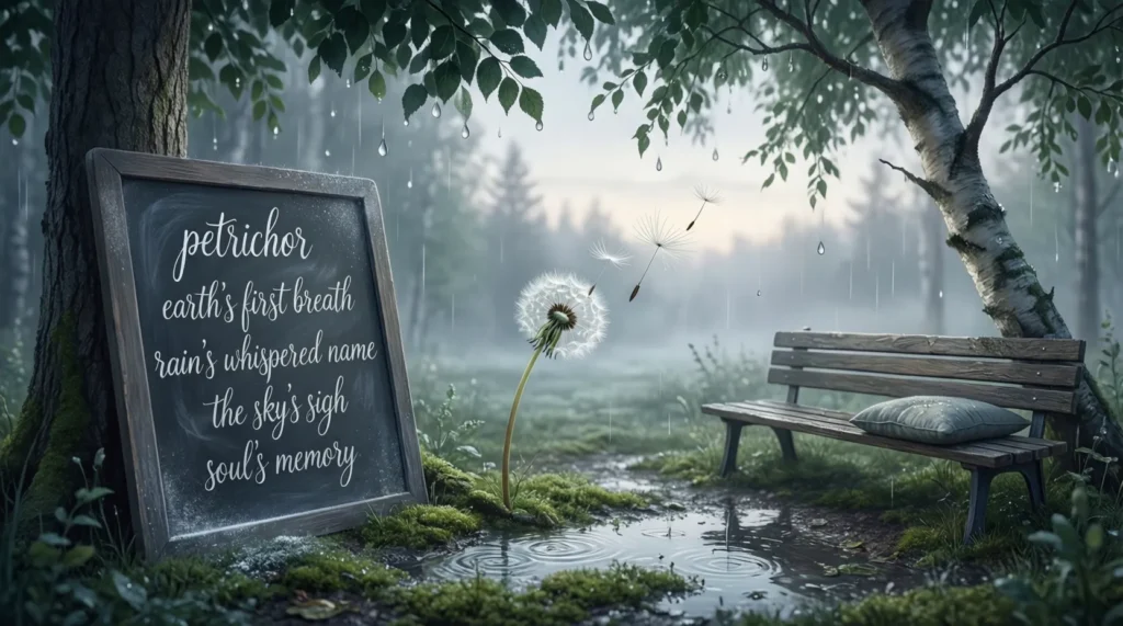 Romantic Nicknames for the Smell of Rain