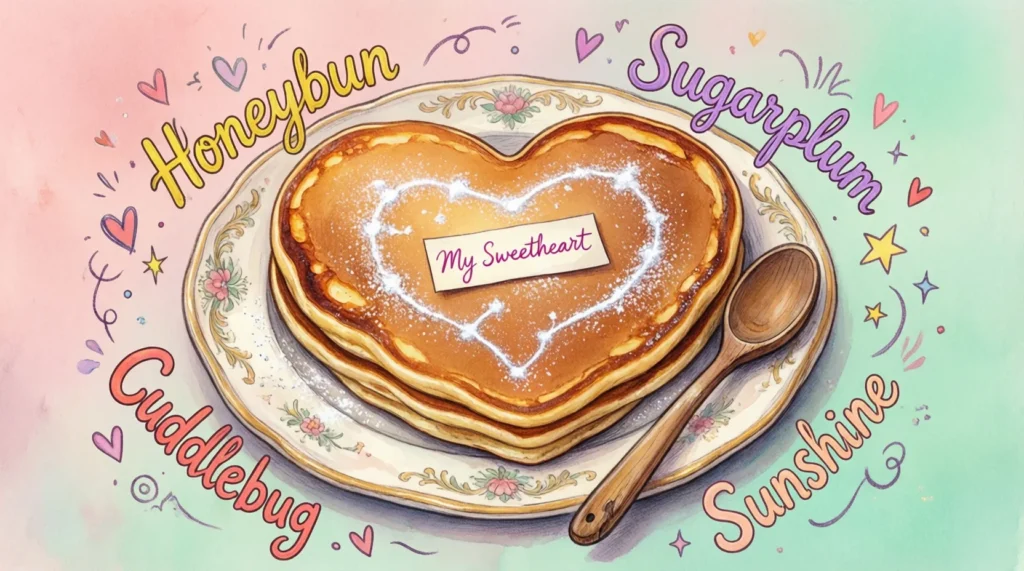 Romantic Pancake Nicknames