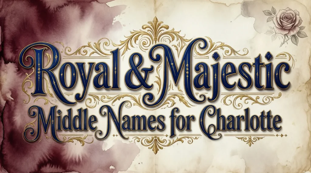 Royal & Majestic Middle Names for Charlotte