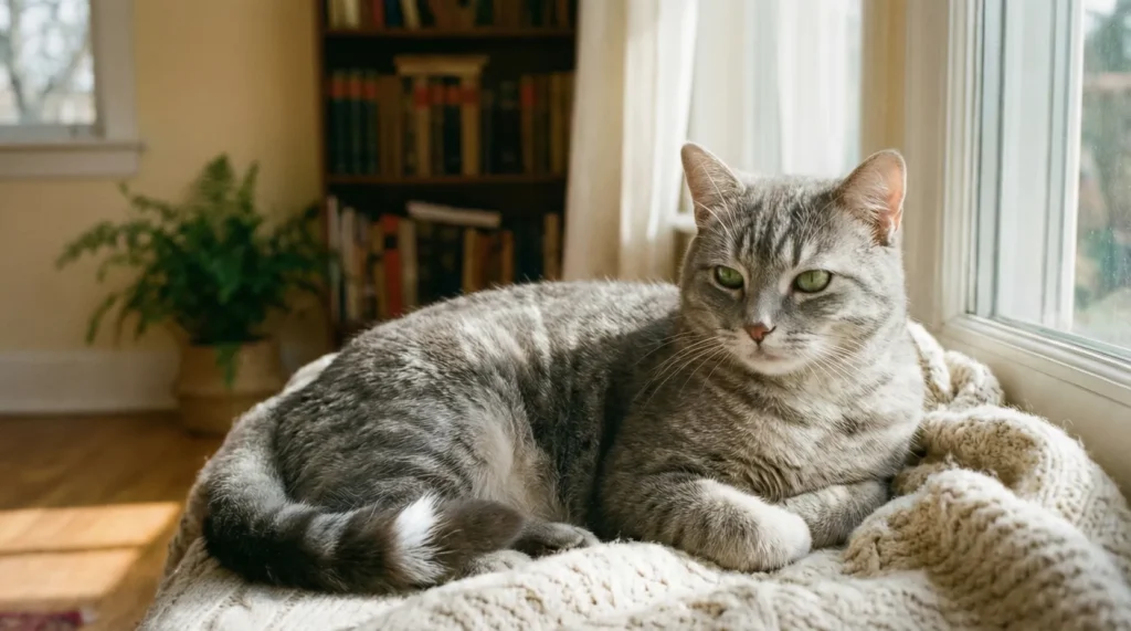 Soft & Calm Grey Cat Names