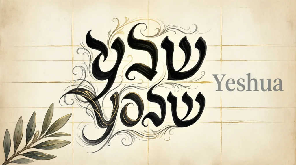 Traditional Hebrew Names for Jesus