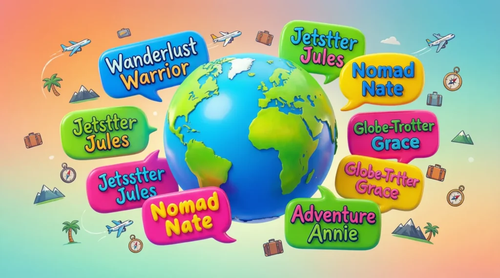 Travel Nicknames for YouTube
