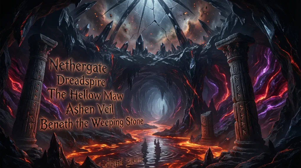 Underground & Depth Names for Hell