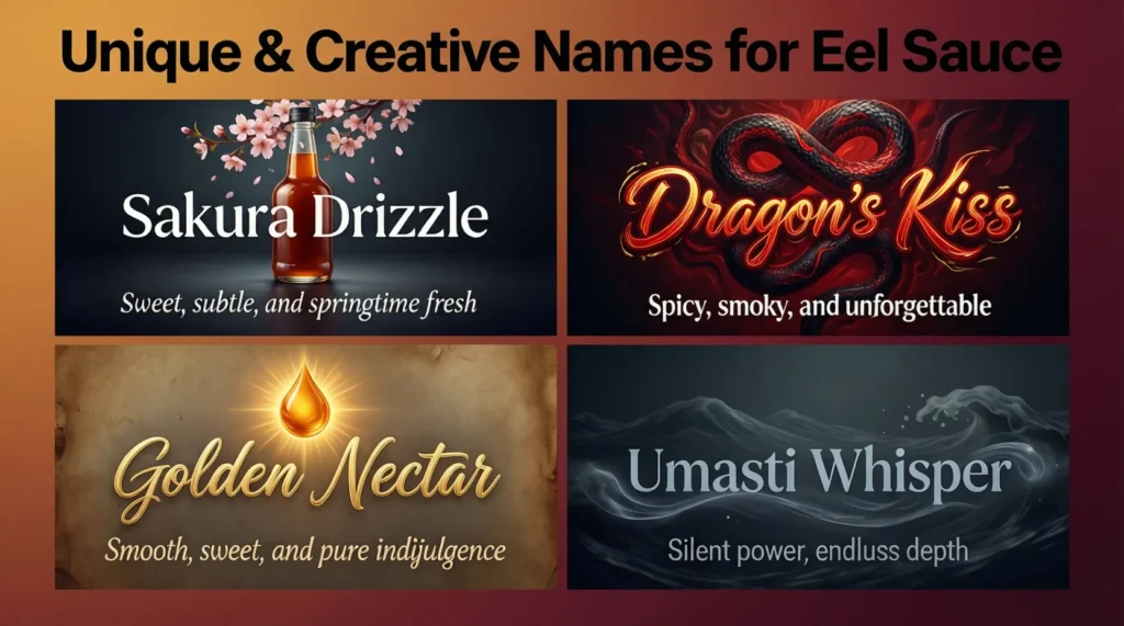 Unique & Creative Names for Eel Sauce