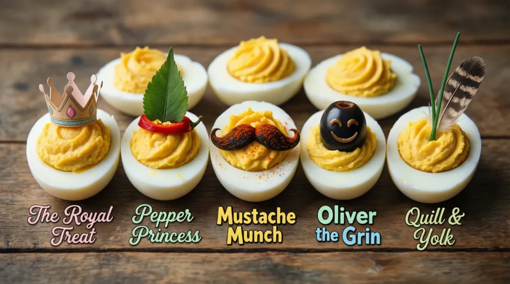 Unique Nicknames for Deviled Eggs