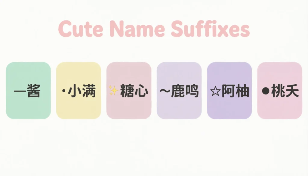 Cute Name Suffixes