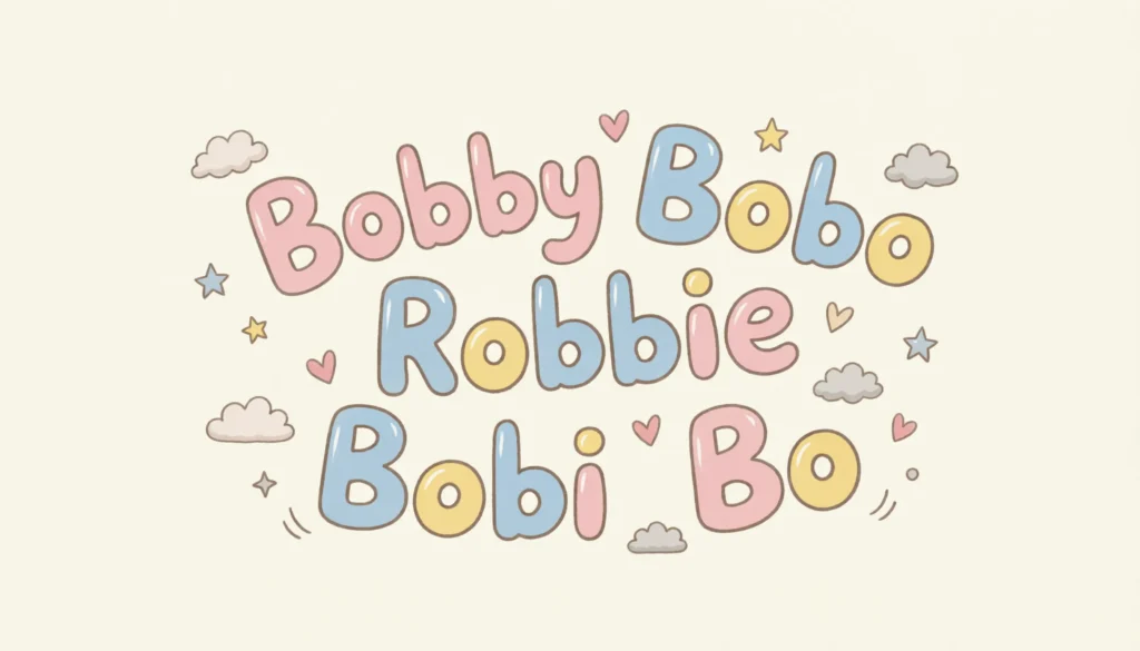 Cute Short Names for Bob