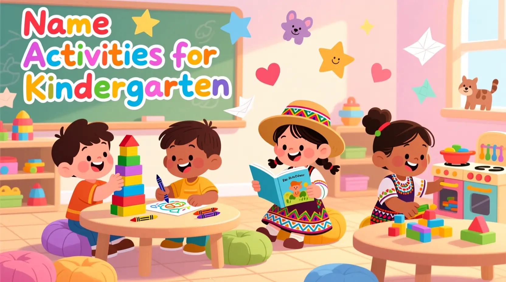 Name Activities for Kindergarten