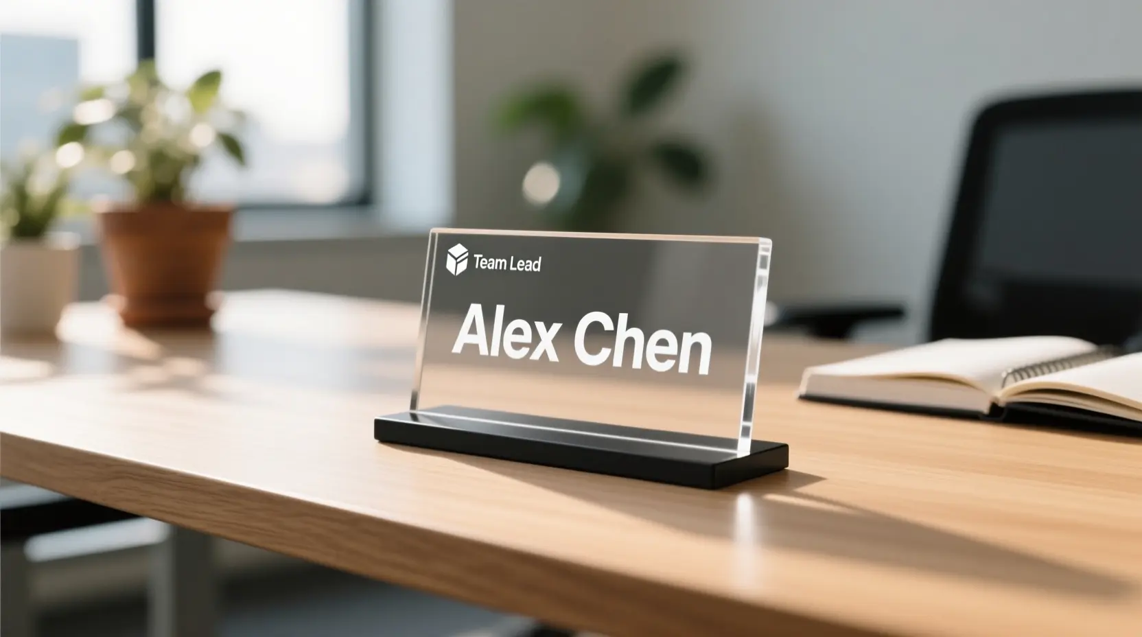 Name Tag for Desk