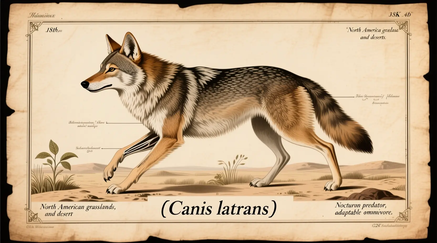 Scientific Name for Coyote