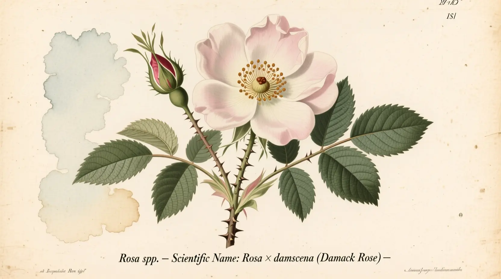 Scientific Name for Rose