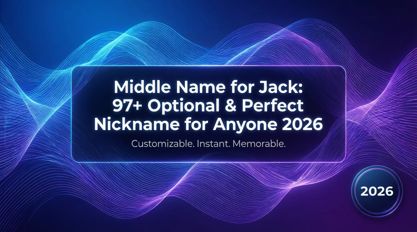 Name for Jack