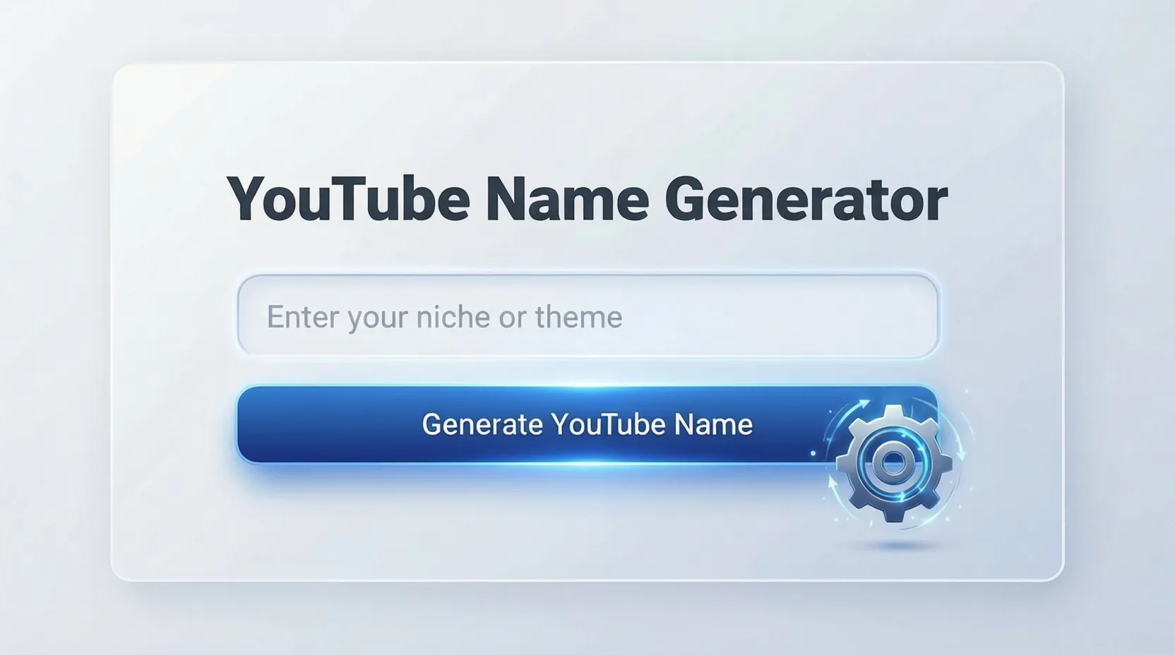 YouTube Name Generator